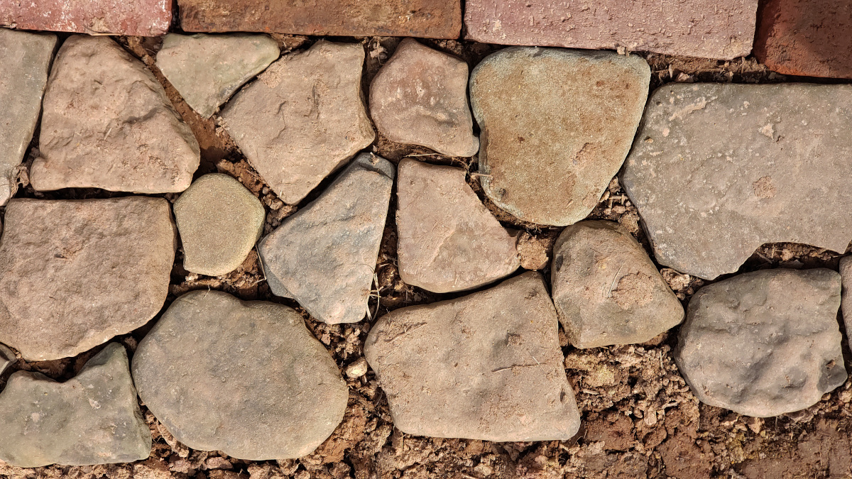 Appalachian sandstone pavers found for free at the creek. | Hillside and Holler - Appalachian stories about life, culture, herbs, folklore, ancestors, history.